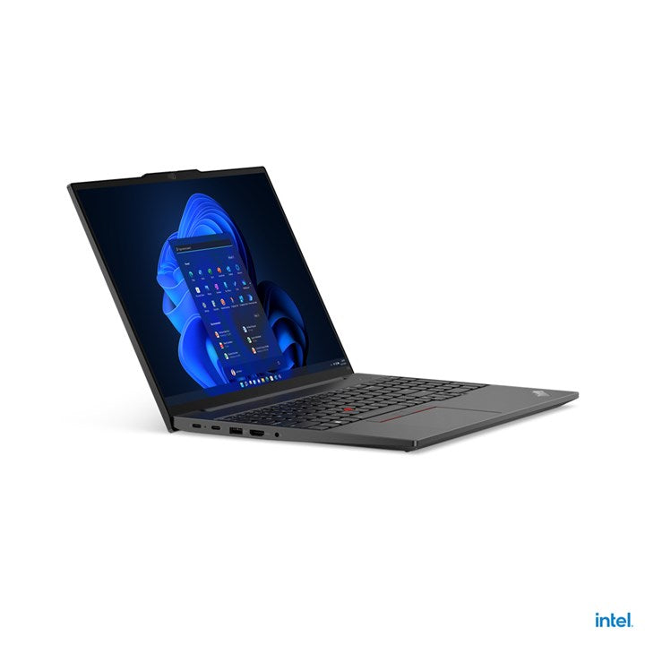 Lenovo ThinkPad E16 Notebook 40.6 cm (16") WUXGA Intel® Core™ i7 i7-1355U 16 GB DDR4-SDRAM 512 GB SSD Wi-Fi 6 (802.11ax) Windows 11 Pro Black-PCR Business Solutions Ltd
