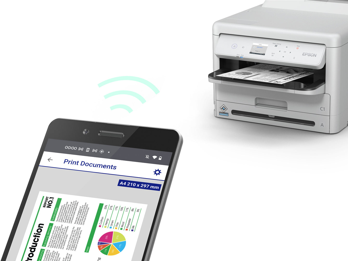 Epson WorkForce Pro WF-M5399DW Mono A4 Printer