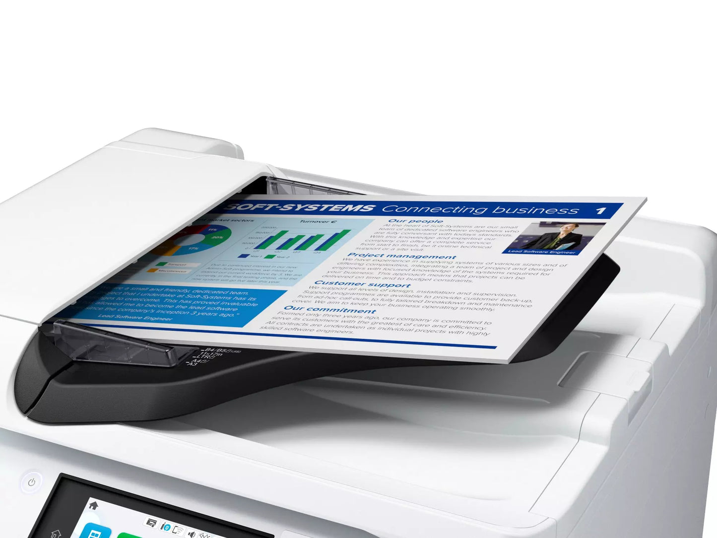 Epson WorkForce Pro EM-C8100RDWF A3 Colour MFP Printer