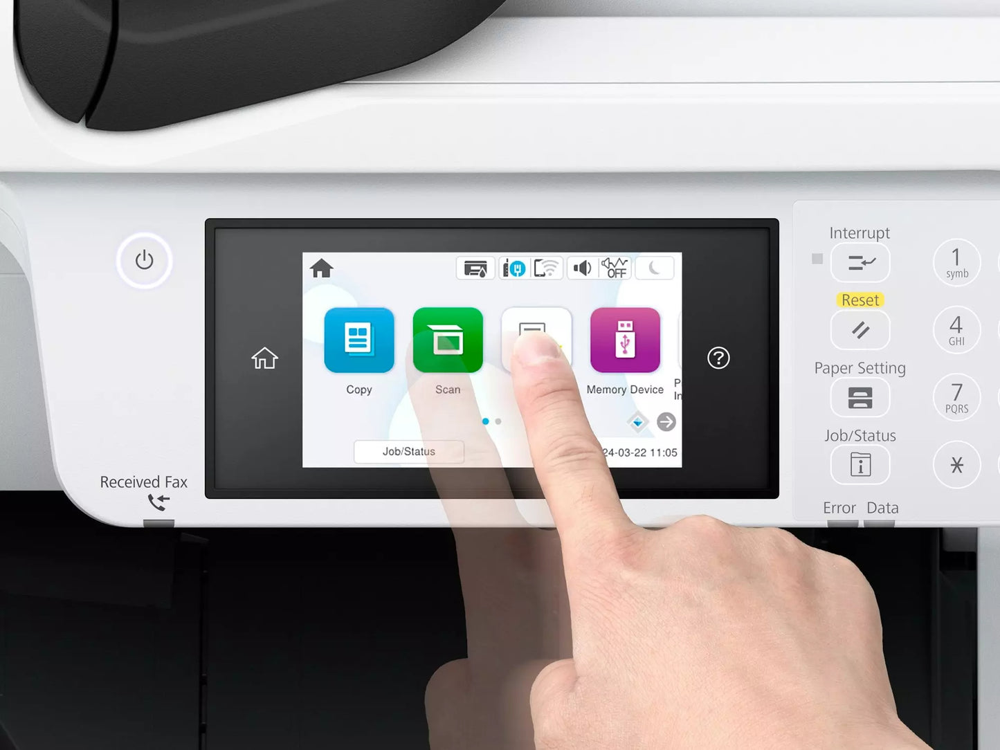 Epson WorkForce Pro EM-C8100RDWF A3 Colour MFP Printer