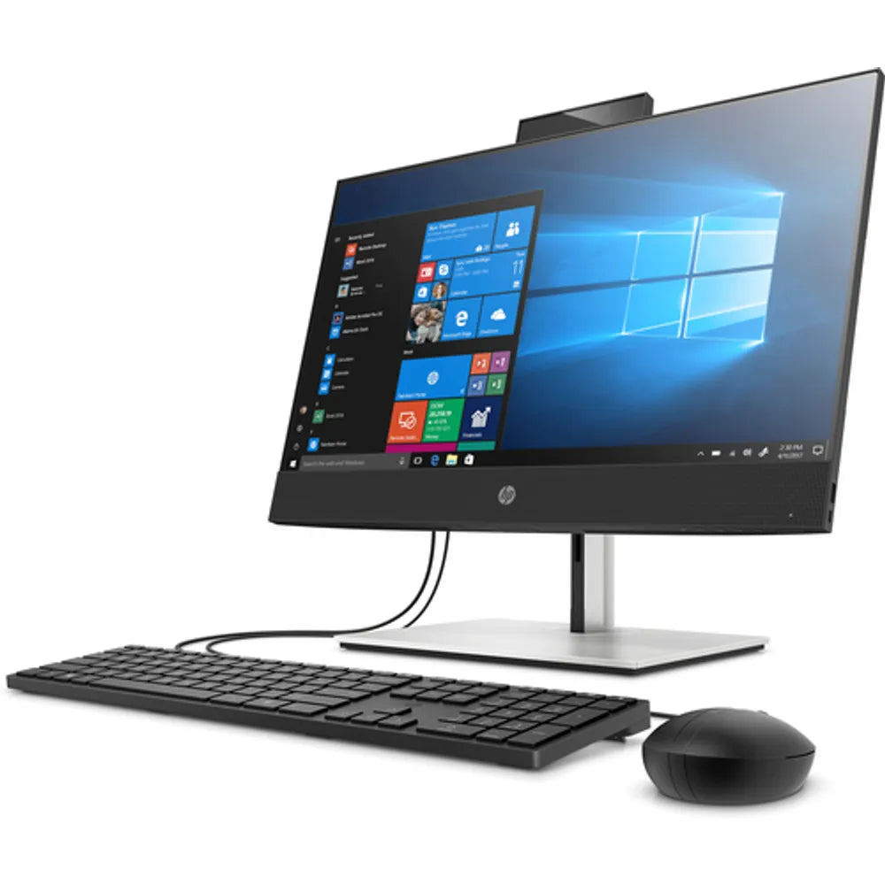 HP ProOne 440 G6 23.8" Core i3-10100T 8GB Ram 512GB SSD + 1TB HD DVDRW WiFi W/C Win 11 Pro-PCR Business Solutions Ltd