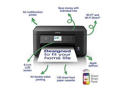 Epson Expression Home XP-5200 Multifunction Printer-PCR Business Solutions Ltd