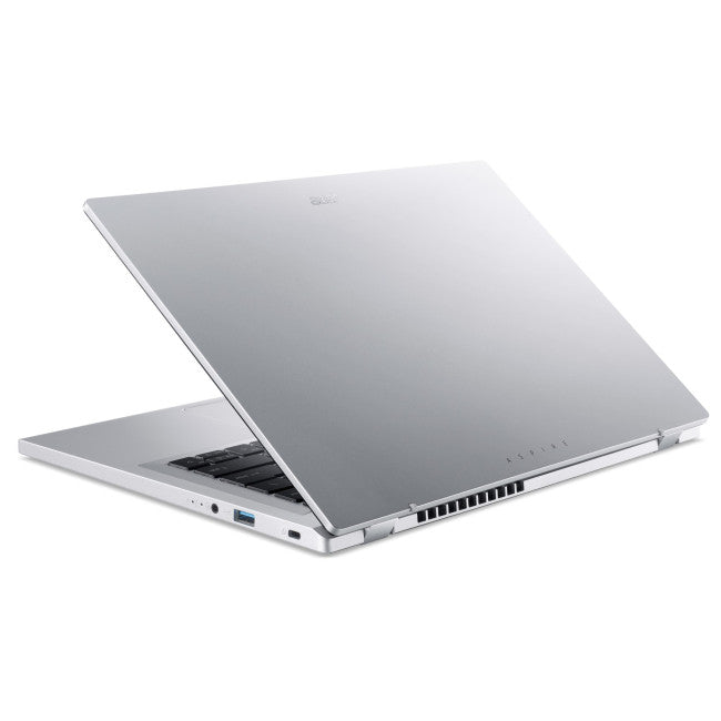 Acer Aspire 3 A314-23P Laptop, 14 Inch FHD Screen, AMD Ryzen 5 7520U Processor, 8GB RAM, 256GB SSD, Windows 11 Home, Silver-PCR Business Solutions Ltd