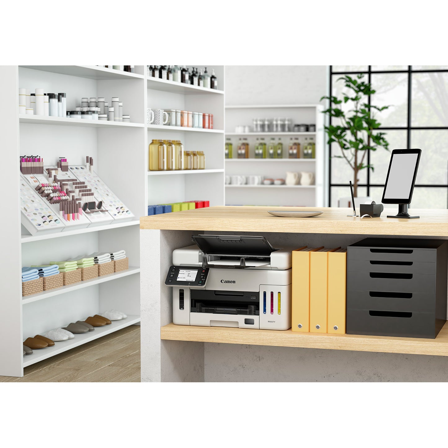 Canon MAXIFY GX6550 MegaTank A4 Colour Multifunction Inkjet Printer