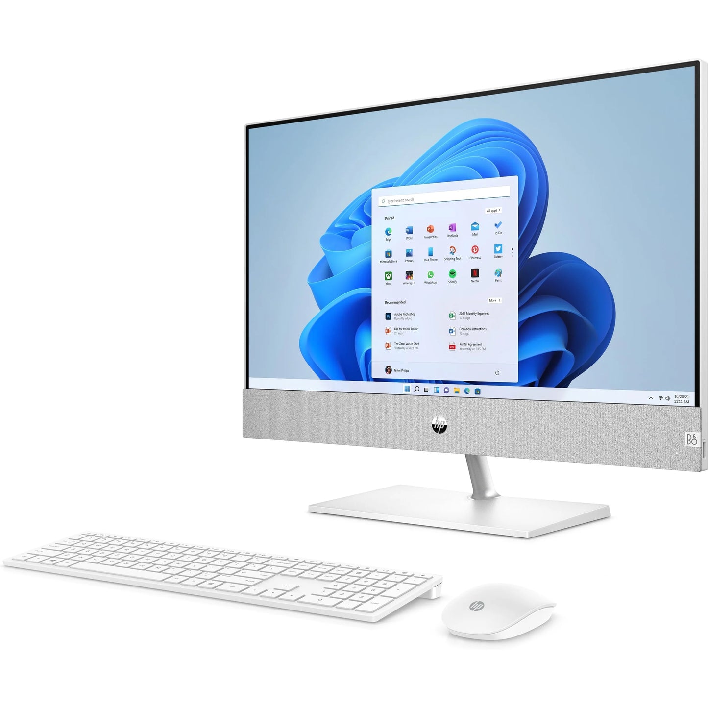 HP 24-ca1001na Ryzen 5-5625U 8GB Ram 512GB SSD 23.8" WiFi W/C Win 11-PCR Business Solutions Ltd