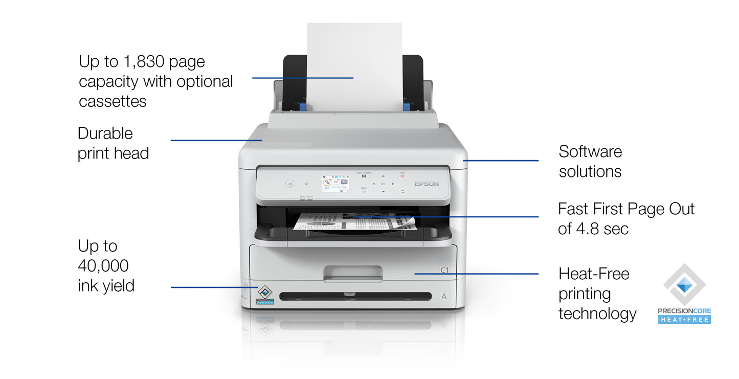 Epson WorkForce Pro WF-M5399DW Mono A4 Printer