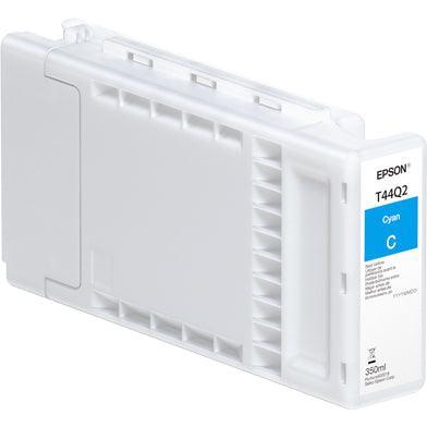 Epson T44Q2 Single Pack Cyan Ink Cartridge (350ml) C13T44Q240-PCR Business Solutions Ltd