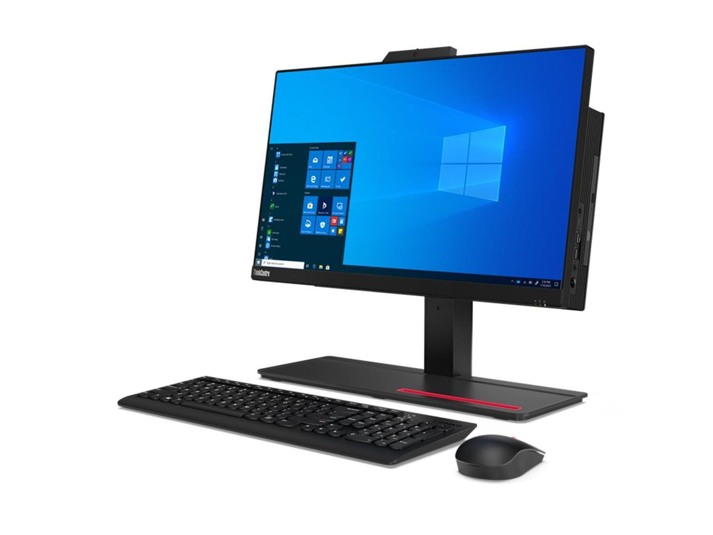 Lenovo ThinkCentre M70a Intel® Core™ i5 54.6 cm (21.5") 1920 x 1080 pixels 8 GB DDR4-SDRAM 256 GB SSD All-in-One PC Windows 11 Pro Wi-Fi 5 (802.11ac) Black-PCR Business Solutions Ltd