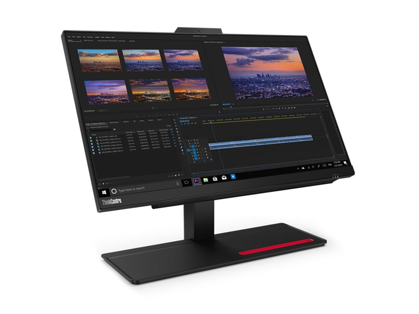 Lenovo ThinkCentre M90a Intel® Core™ i5 60.5 cm (23.8") 1920 x 1080 pixels 8 GB DDR4-SDRAM 256 GB SSD All-in-One PC Windows 11 Pro Wi-Fi 5 (802.11ac) Black-PCR Business Solutions Ltd