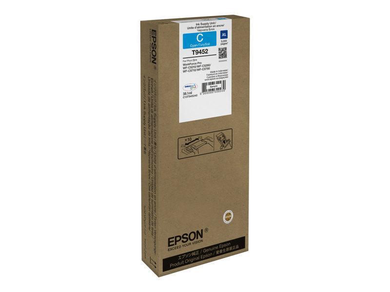 Orginal Epson Ink Cartridge XL Cyan (T9452) - C13T945240-PCR Business Solutions Ltd