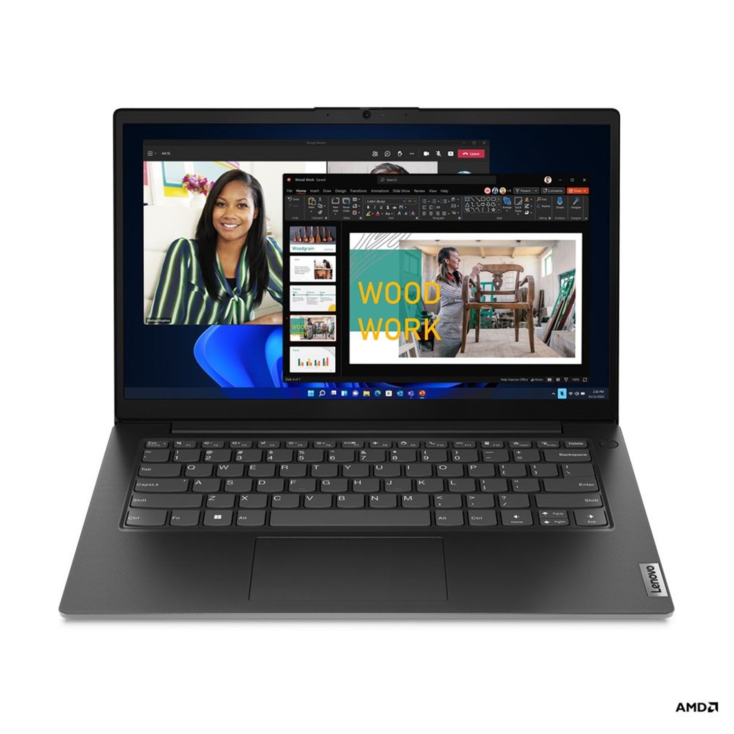 Lenovo V14 G4 AMN Laptop, 14 Inch Full HD 1080p Screen, AMD Ryzen 3 7320U 7th Gen, 8GB LPDDR5 RAM, 256GB PCIe 4.0x4 NVMe SSD, AMD Radeon 610M Graphics, Windows 11 Pro-PCR Business Solutions Ltd