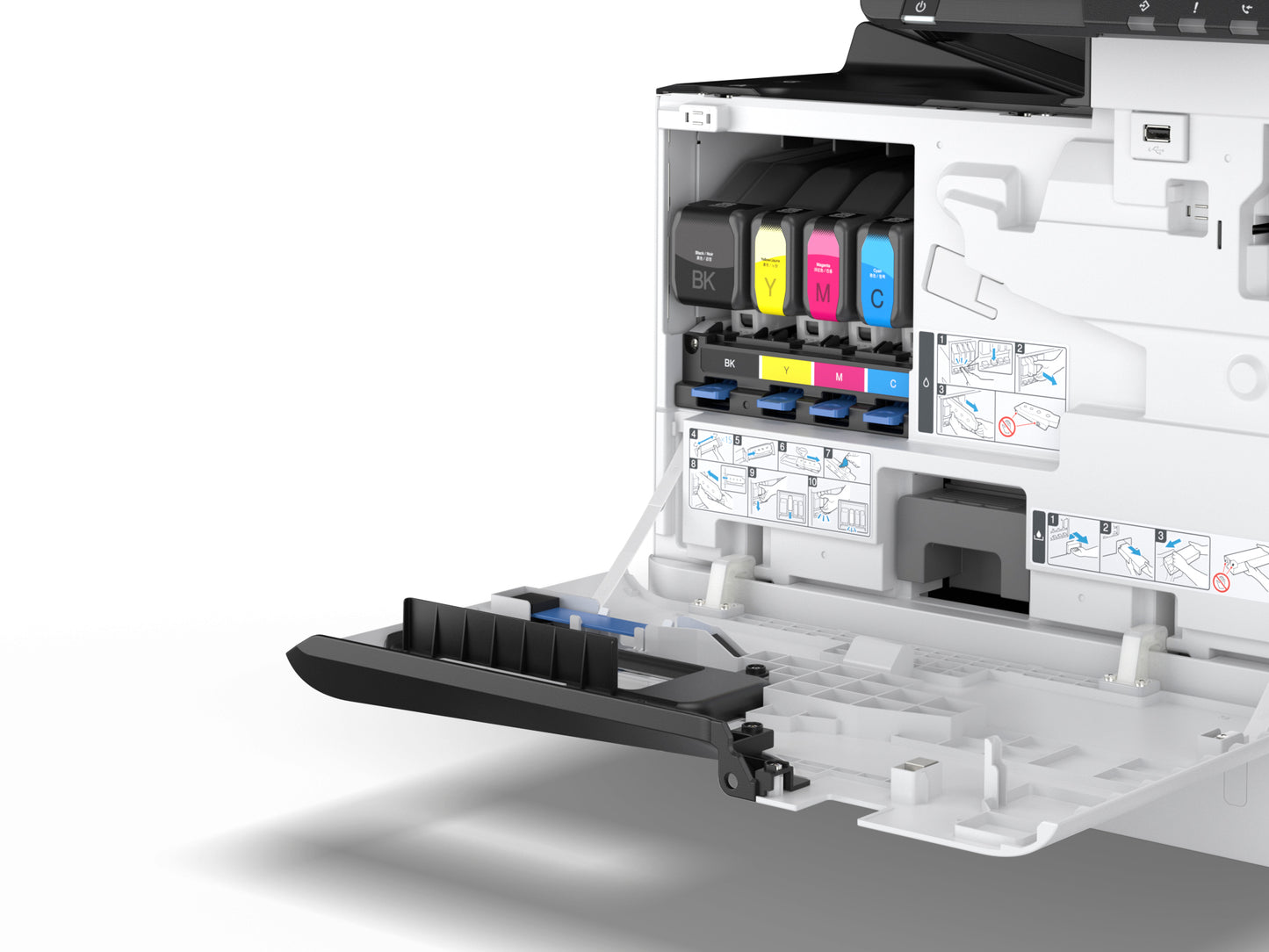 Epson WorkForce Enterprise AM-C400 A4 Colour MFP Printer-PCR Business Solutions Ltd