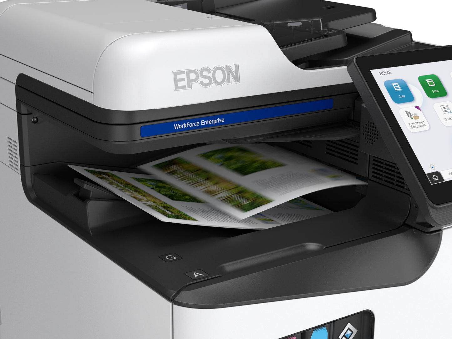 Epson WorkForce Enterprise AM-C400 A4 Colour MFP Printer-PCR Business Solutions Ltd