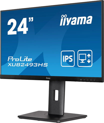 iiyama G2445HSU-B1 24" IPS Monitor, 1920 x 1080 Full HD, 100Hz, 1ms-PCR Business Solutions Ltd