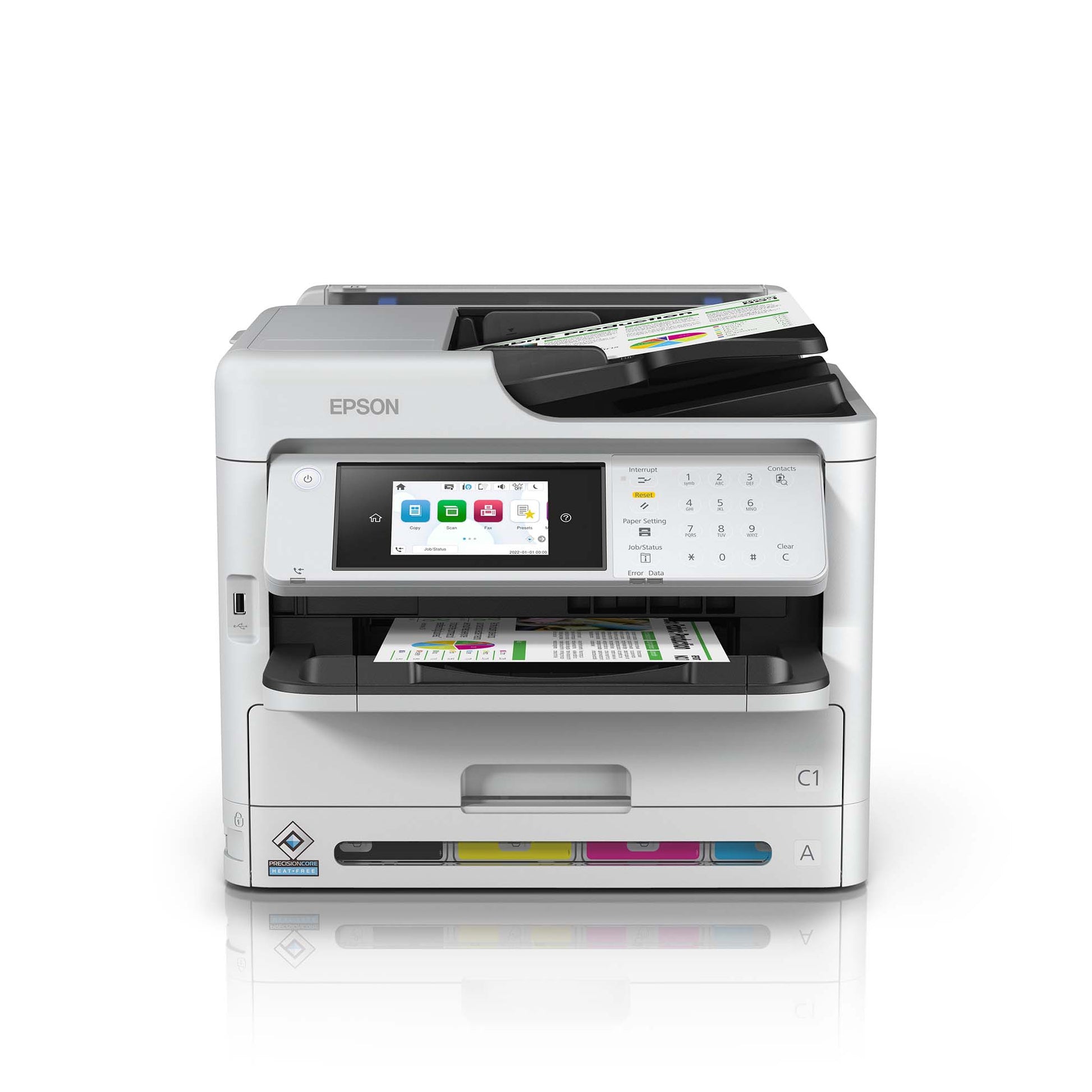 Epson WorkForce Pro WF-C5890DWF A4 Multifunction Colour Inkjet Printer-PCR Business Solutions Ltd