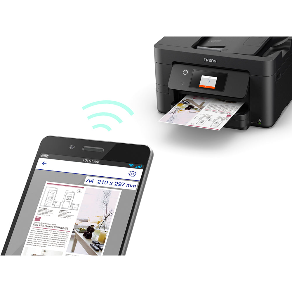 Epson WorkForce WF-3820DWF A4 Colour Wireless Multifunction Printer