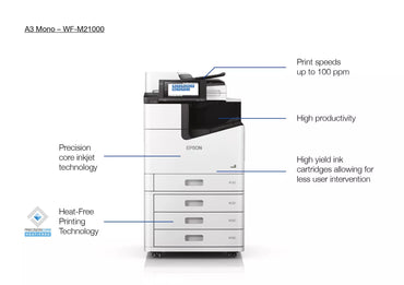 Epson WorkForce Enterprise WF-M21000 A3 Mono MFP Printer