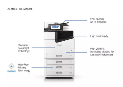 Epson WorkForce Enterprise WF-M21000 A3 Mono MFP Printer