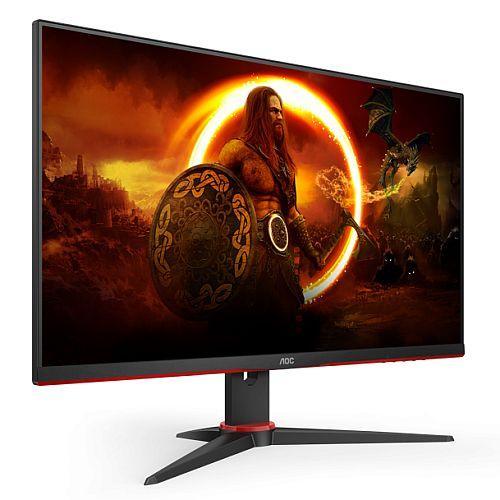 AOC 23.8" 3-Side Frameless Gaming Monitor (24G2SAE/BK), 1920 x 1080, 1ms, VGA, HDMI, DP, 165Hz, FreeSync, 6 Game Modes, VESA-PCR Business Solutions Ltd