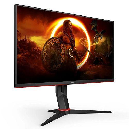 AOC 27" 3-Side Frameless Gaming Monitor (27G2SPU/BK), IPS, 1920 x 1080, 1ms, VGA, HDMI, DP, USB Hub, 165Hz, 6 Game Modes, VESA-PCR Business Solutions Ltd