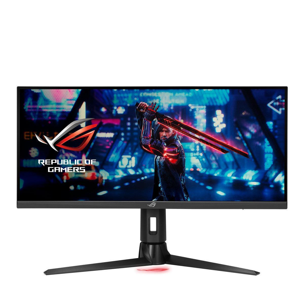 Asus 29.5" ROG STRIX Ultra-wide Gaming Monitor (XG309CM), Fast IPS, 2560 x 1080, 220Hz (OC), HDMI, DP, USB-C, 110% sRGB, KVM, VESA-PCR Business Solutions Ltd