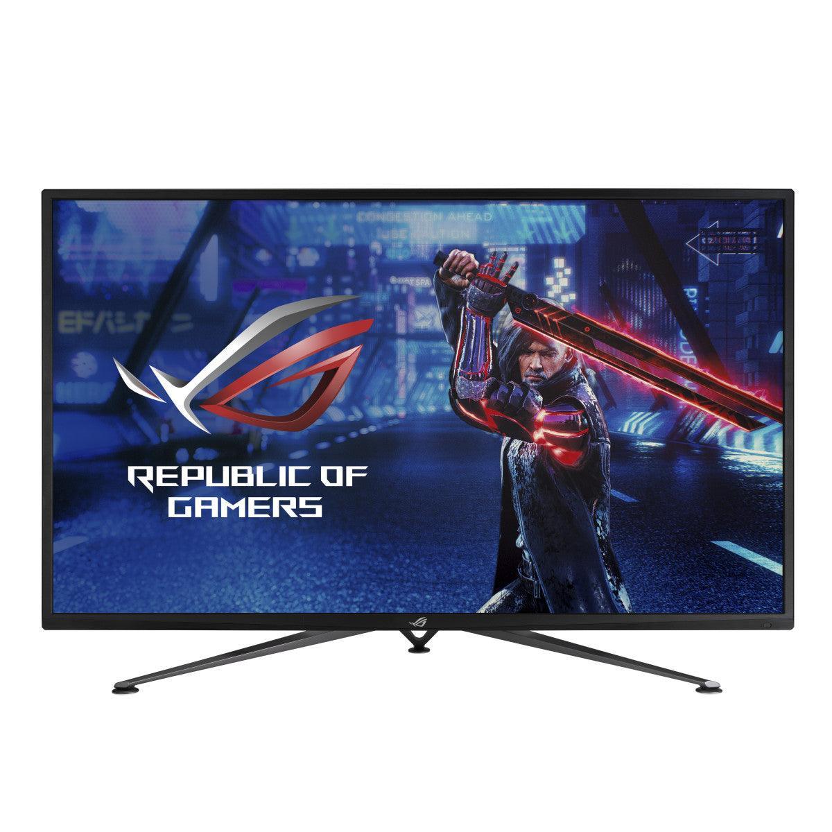 Asus 43" ROG STRIX 4K UHD DSC Gaming Monitor (XG43UQ), 3840 x 2160, 1ms, 4 HDMI, DP, USB, Speakers, DisplayHDR 1000, Remote Control, RGB, VESA-PCR Business Solutions Ltd