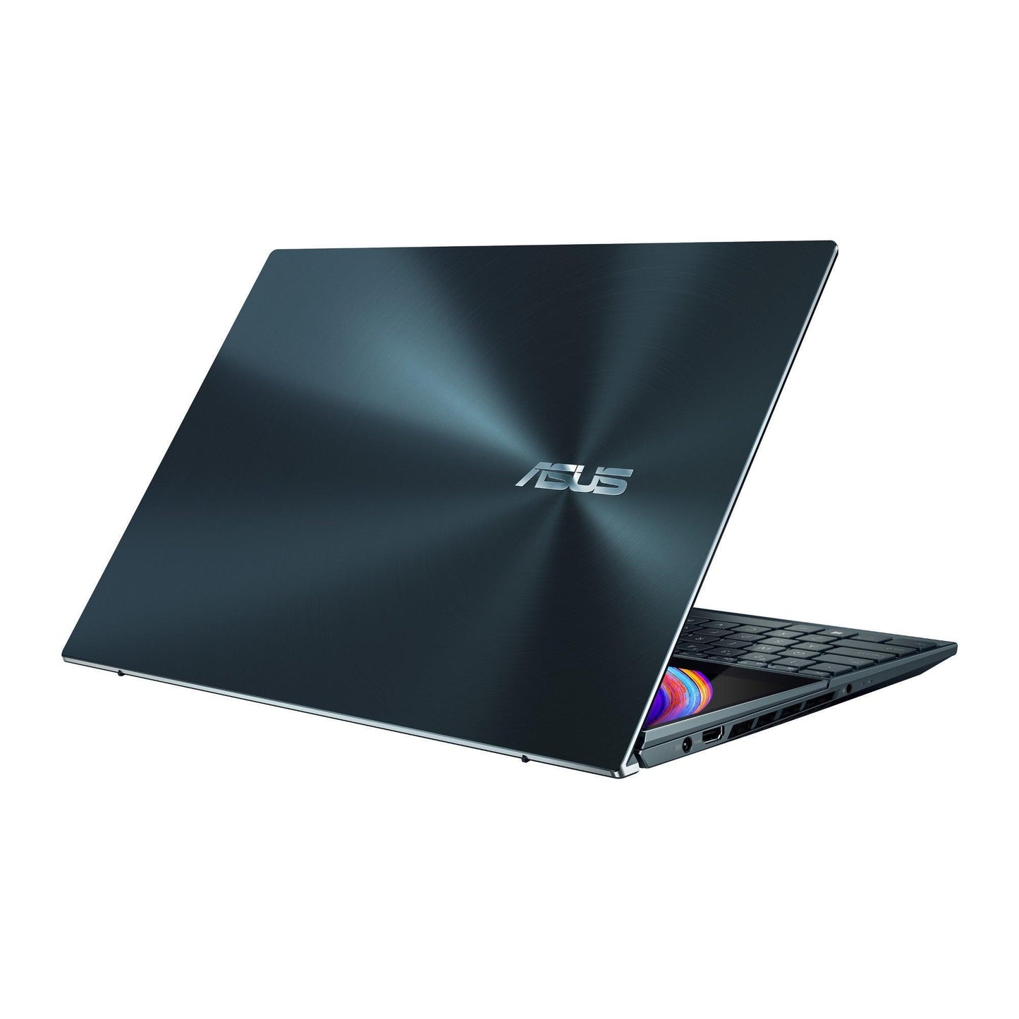 ASUS ZenBook Pro Duo 15 OLED UX582HS-H2010W i9-11900H Notebook 39.6 cm (15.6") Touchscreen 4K Ultra HD Intel® Core™ i9 32 GB DDR4-SDRAM 1000 GB SSD NVIDIA GeForce RTX 3080 Wi-Fi 6 (802.11ax) Windows 11 Home Blue-PCR Business Solutions Ltd