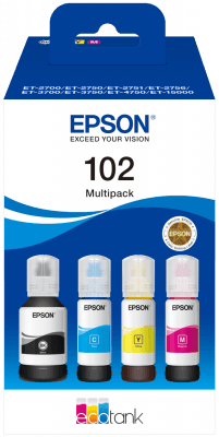 Epson 102 EcoTank 4-colour Multipack C13T03R640-PCR Business Solutions Ltd