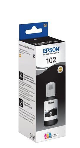 Epson 102 EcoTank Black Ink Bottle C13T03R140-PCR Business Solutions Ltd