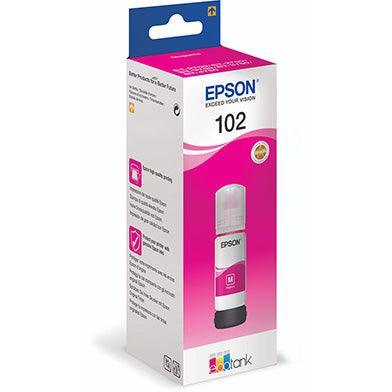 Epson 102 EcoTank Magenta Ink Bottle C13T03R340-PCR Business Solutions Ltd