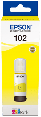 Epson 102 EcoTank Yellow Ink Bottle C13T03R440-PCR Business Solutions Ltd