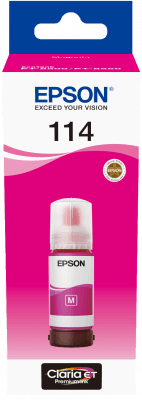 Epson 114 EcoTank Magenta ink bottle C13T07B340-PCR Business Solutions Ltd