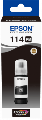 Epson 114 EcoTank Photo Black ink bottle C13T07B140-PCR Business Solutions Ltd