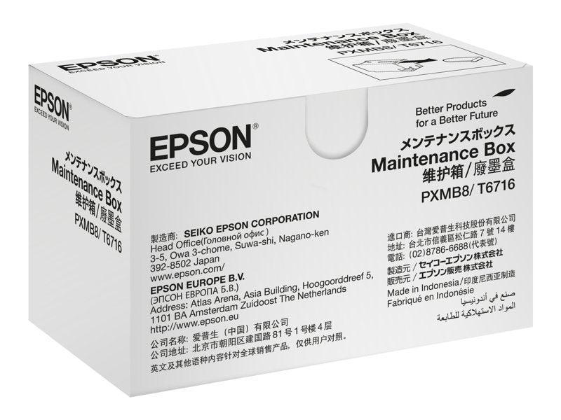 Epson Maintenance Box (T6716) C13T671600-PCR Business Solutions Ltd