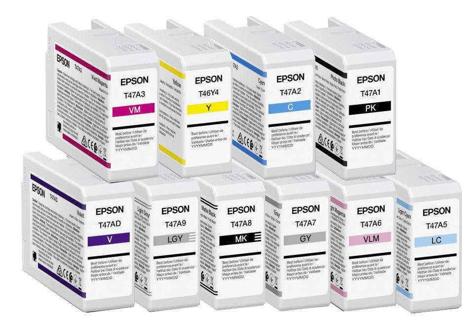 Epson SC-P900 T47A 10 Ink Cartridge (50ml) Multipack-PCR Business Solutions Ltd