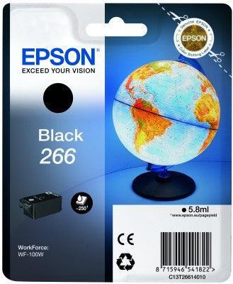 Epson Singlepack Black 266 Ink Cartridge C13T26614010-PCR Business Solutions Ltd