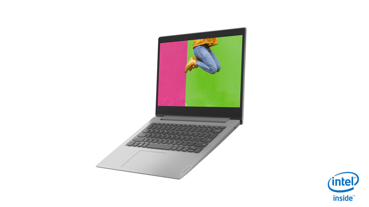 Lenovo IdeaPad 1 N4020 Notebook 35.6 cm (14") HD Intel® Celeron® N 4 GB DDR4-SDRAM 64 GB eMMC Wi-Fi 5 (802.11ac) Windows 11 Home in S mode Grey-PCR Business Solutions Ltd