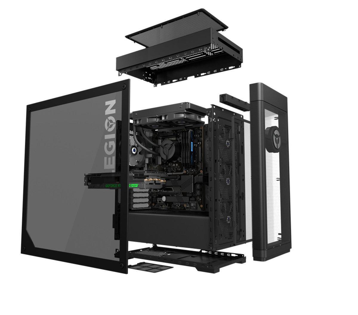 Lenovo T7 i7-10700K 32GB 1TB GeForce RTX 3080 Windows 11 Home Tower Gaming PC-PCR Business Solutions Ltd