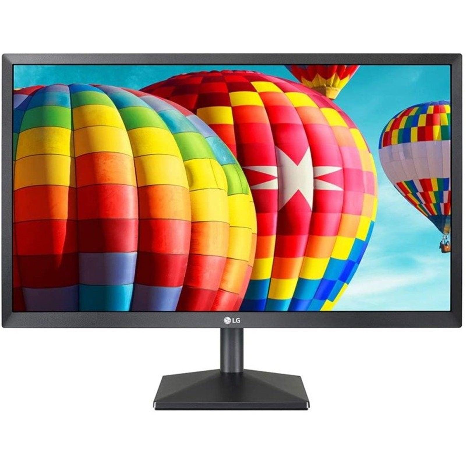 LG 24MK430H 24 Inch IPS Monitor, Full HD, HDMI, VGA, 5ms, Freesync, VESA, Tilt, Matt Black-PCR Business Solutions Ltd