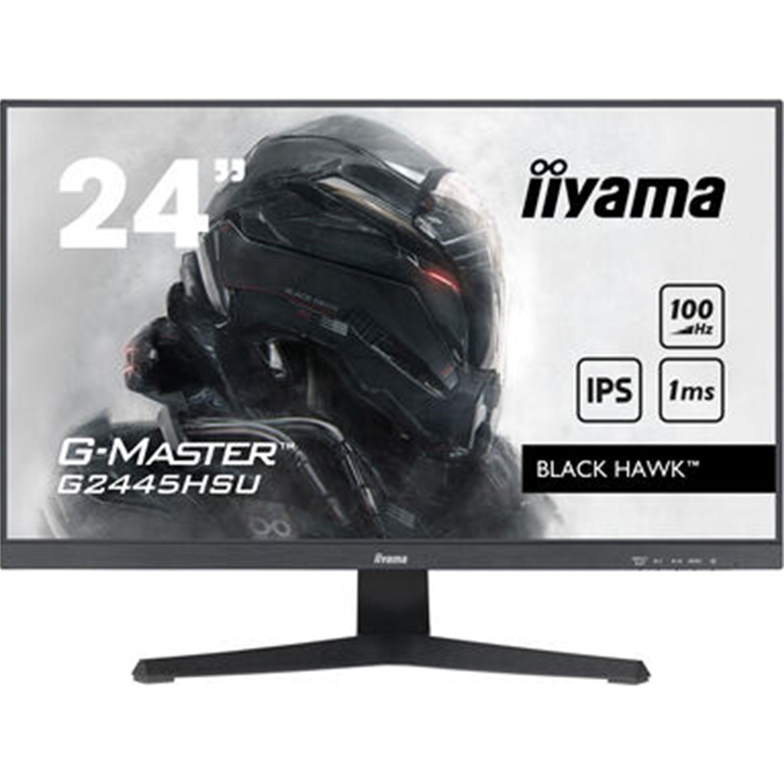 iiyama G-MASTER G2245HSU-B1 22 inch IPS Monitor, Full HD, 1ms, HDMI, Display Port, USB Hub, Freesync, 100Hz, Speakers, Black, Int PSU, VESA-PCR Business Solutions Ltd