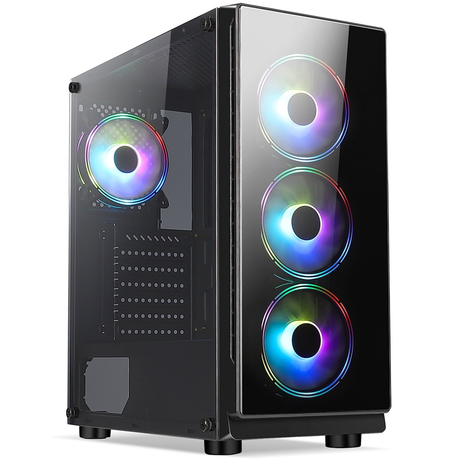 RGB Gaming Build - AMD Ryzen 5 8600G - 6 Core, 12 Thread, 4.35GHz Base (5.00GHz Boost), 16GB DDR5 RAM, 1TB NVMe, Radeon 760M FREE Keyboard & Mouse, - Pre-Built PC-PCR Business Solutions Ltd