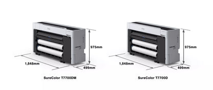 Epson SureColor SC-T7700DM Dual Roll 44" Multi-function Printer