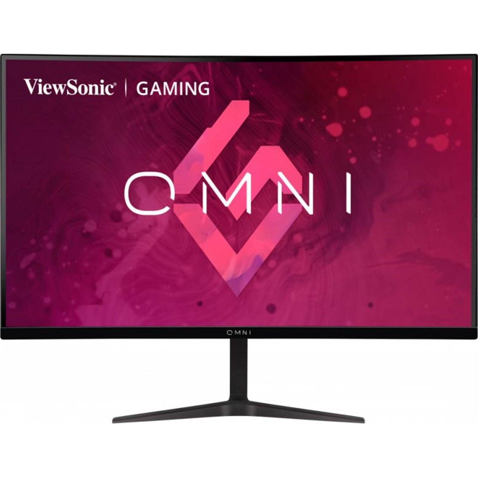 Viewsonic VX2718-2KPC-MHD 27 Inch Curved Monitor, 2K, 2560 x 1440 165Hz, 1ms, Display Port, 2xHDMI, Speakers, VESA-PCR Business Solutions Ltd