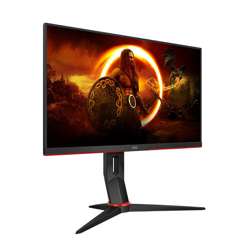 AOC 23.8" 3-Side Frameless Gaming Monitor (24G2SPU/BK), IPS, 1920 x 1080, 1ms, VGA, HDMI, DP, USB Hub, 165Hz, 6 Game Modes, G-Sync, VESA-PCR Business Solutions Ltd