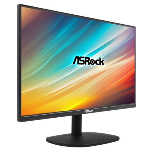 Asrock 27" Challenger Gaming Monitor (CL27FF), IPS, 1920 x 1080, 1ms (MPRT), 100Hz, sRGB 99%, Eye Care, FreeSync, VESA-PCR Business Solutions Ltd