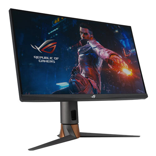 Asus 27" ROG Swift QHD Gaming Monitor (PG27AQN), Ultrafast IPS, 2560 x 1440, 1ms, HDMI, DP, USB, 360Hz, G-SYNC, Reflex Analyzer, RGB Logo, VESA-PCR Business Solutions Ltd