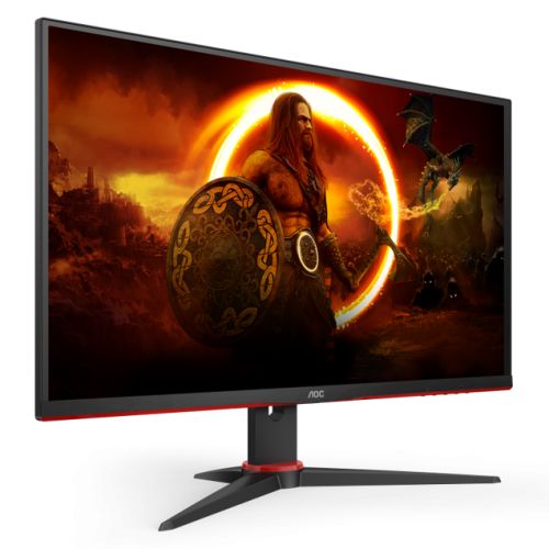 AOC 27" 3-Side Frameless QHD Gaming Monitor (Q27G2E/BK), 2560 x 1440, 1ms, 2 HDMI, DP, 155Hz, Freesync, 6 Game Modes, VESA-PCR Business Solutions Ltd