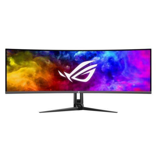 Asus 49" ROG Swift OLED Super Ultrawide Curved Gaming Monitor (PG48UQ), 5120 x 1440, 0.03ms, 144Hz, G-Sync, Heatsink, Smart KVM, RGB, VESA-PCR Business Solutions Ltd