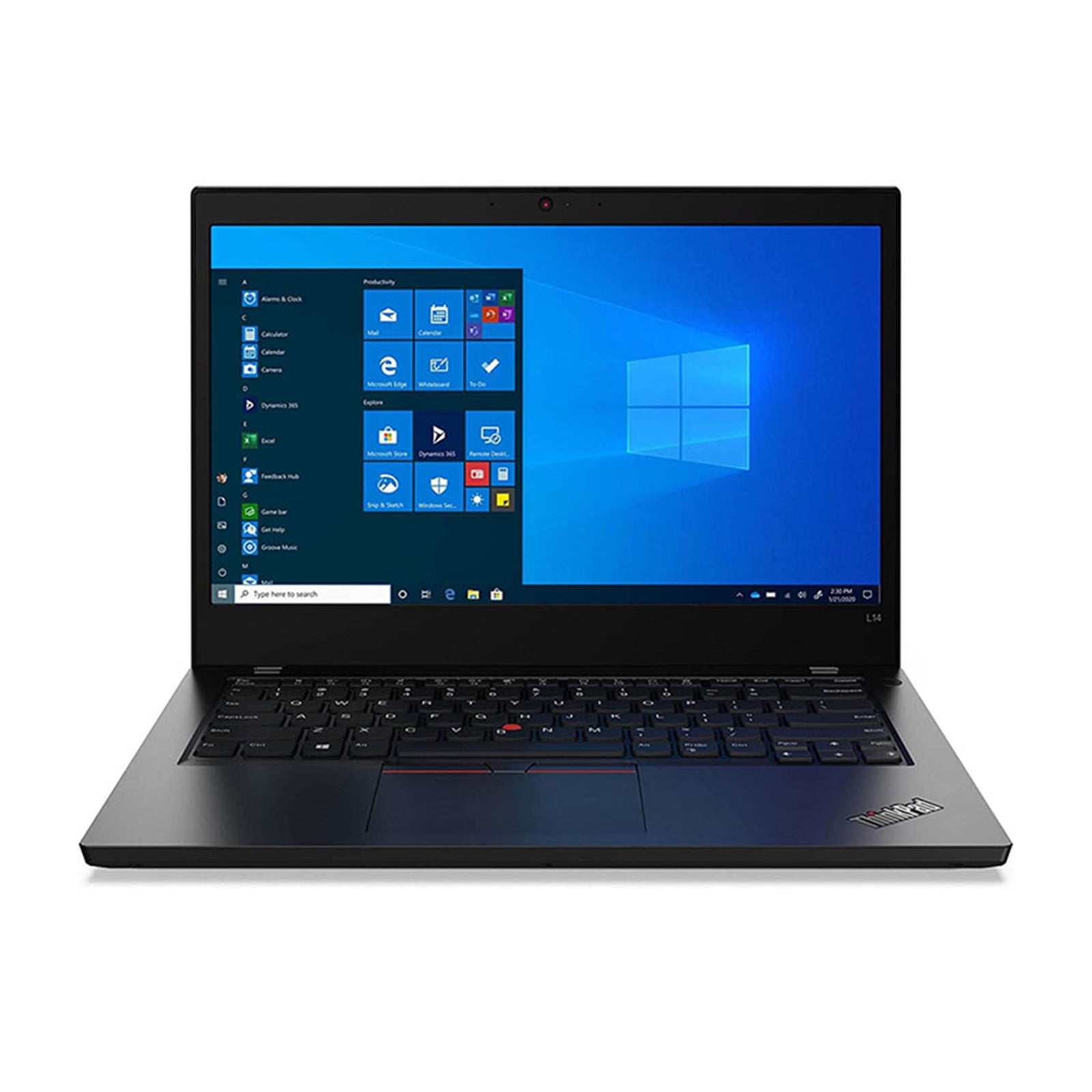 Lenovo ThinkPad L14 Laptop, 14 Inch Screen, AMD Ryzen 3 Pro 4450U 2.5GHz, 8GB RAM, 256GB SSD, AMD Radeon Graphics, Backlit Keyboard, Windows 11 Pro-PCR Business Solutions Ltd