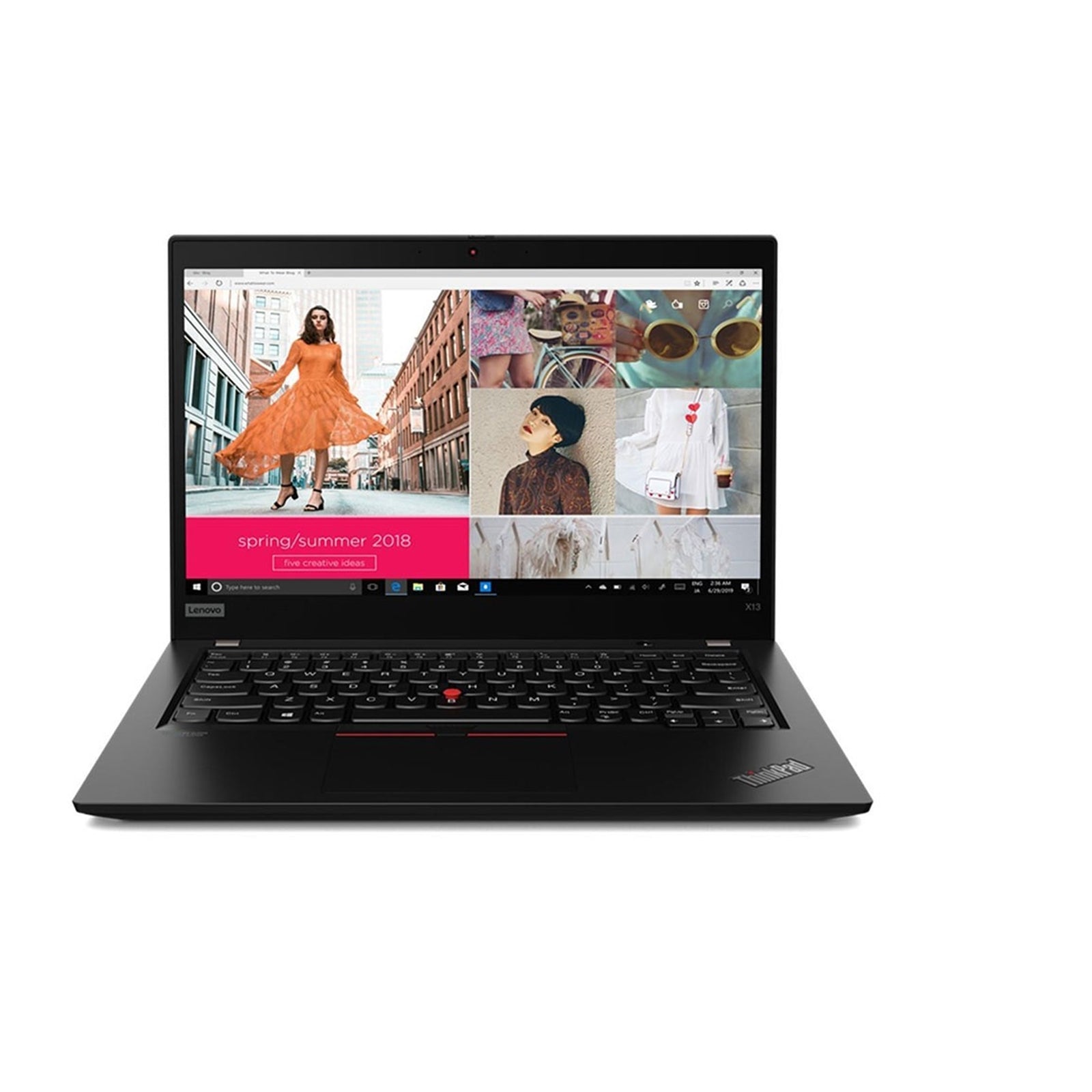 Lenovo ThinkPad X13 Laptop, 13.3 Inch Screen, AMD Ryzen 5 Pro 4650U, 8GB RAM, 256GB SSD, AMD Radeon Graphics, Backlit Keyboard, Windows 10 Pro-PCR Business Solutions Ltd